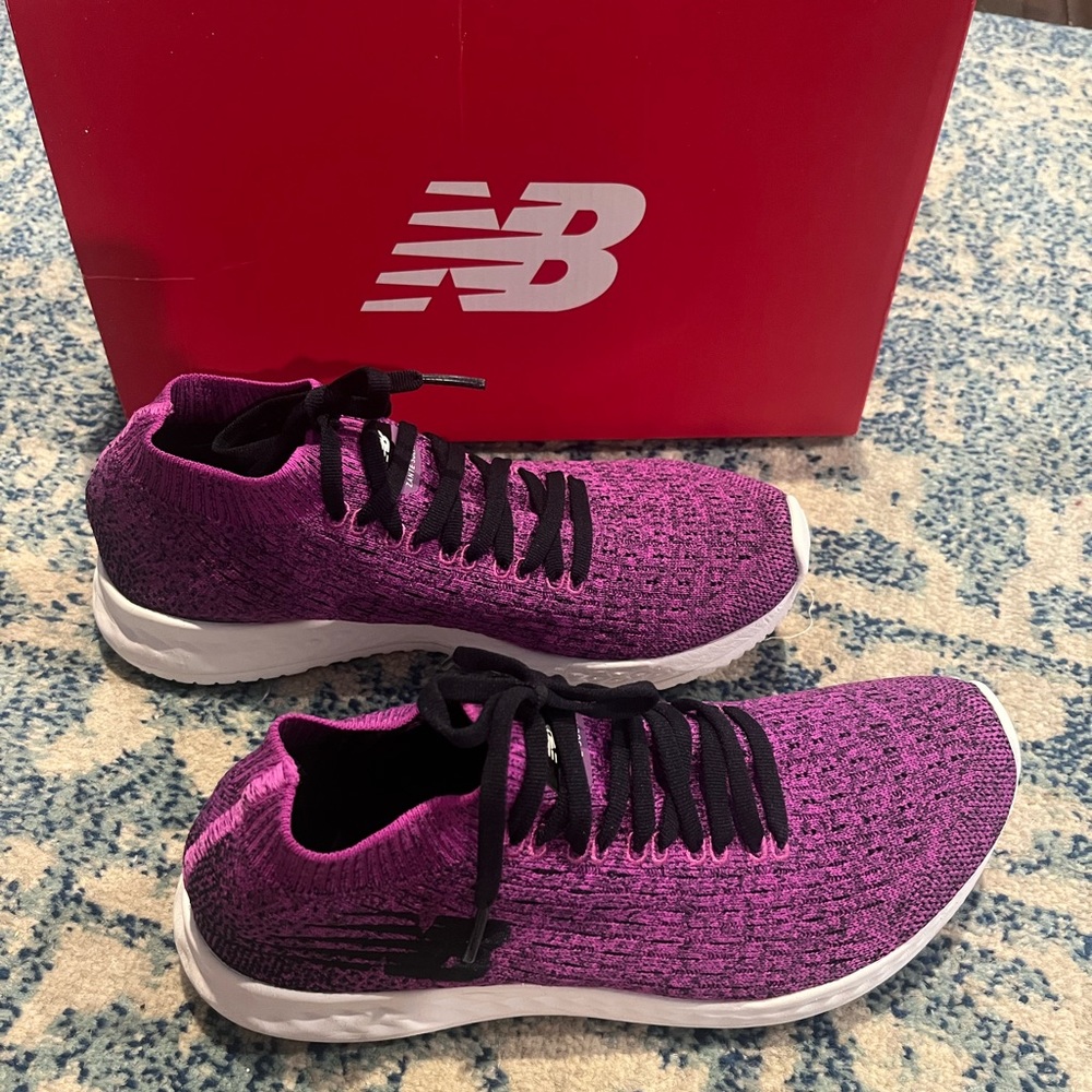 Womens New Balance Running Shoes - Voltage Violet - Zante Solas